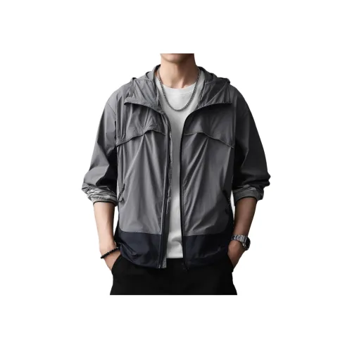 GUISE Летняя куртка свободный крой унисекс