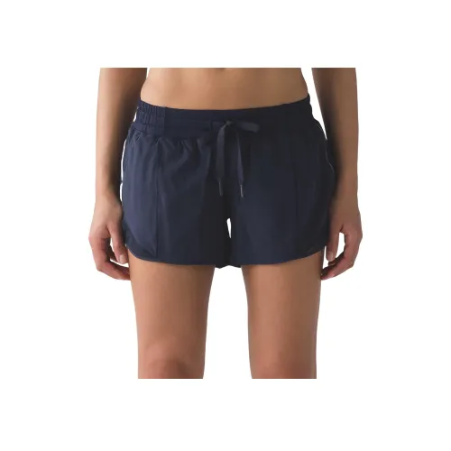lululemon Hotty Hot series Спортивные шорты Женские Темно-синий