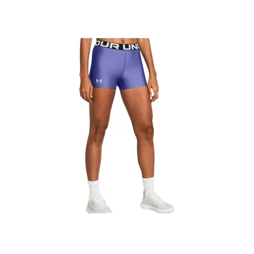 Under Armour HeatGear Доджер синие женские шорты для йоги
