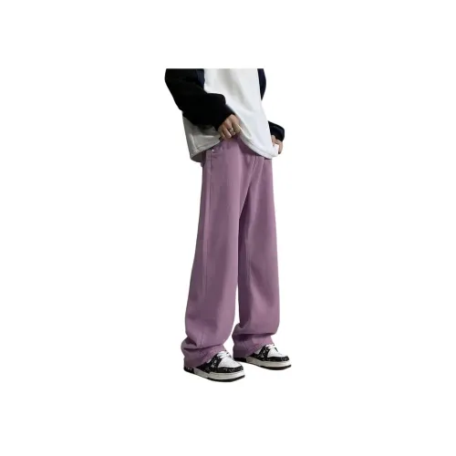 ACHIEVE ACHV Фиолетовые Унисекс Джинсы