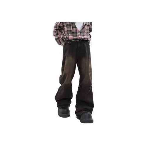 Pirkadat Черные Унисекс Джинсы