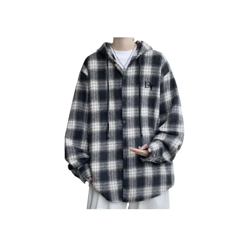 DANGERTIGER Черная Унисекс Рубашка