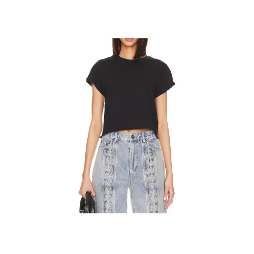 FREE PEOPLE T-рубашка женская черная