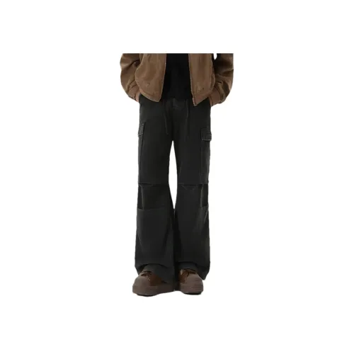 WHELVE Карго Брюки Унисекс Черный