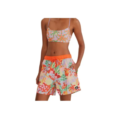 Adidas FARM Rio FW24 Повседневные шорты Женские Red