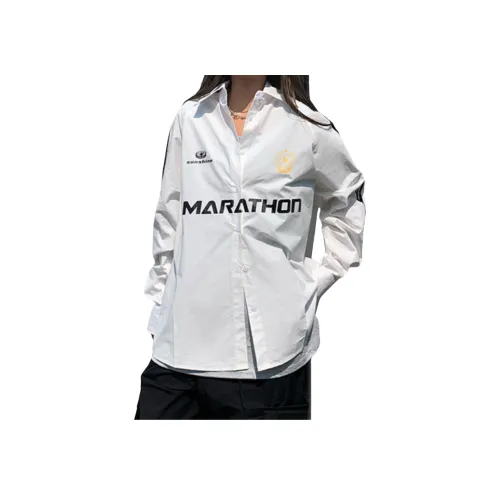 ZXZA Белые Женские Рубашки