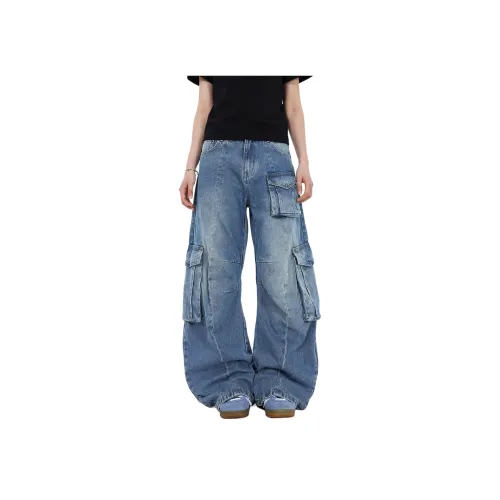 BEAR UNION Blue Women's Jeans BEAR UNION Синий Женские Джинсы