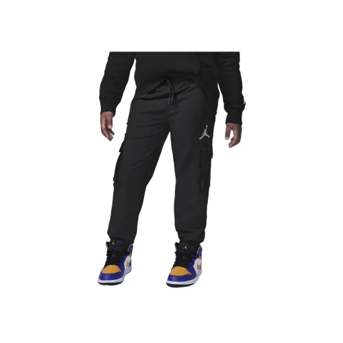 Jordan Post Up Карго Брюки Повседневные Брюки Детские Черные