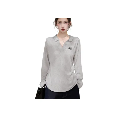 EVPGB Серый Женские T-рубашки