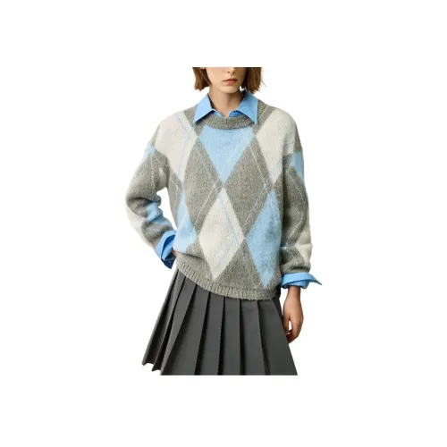 Лилия 401 Синий Женские Свитеры