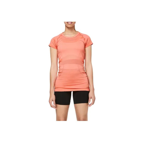 lululemon Реглан-рукава T-рубашка Женская Кораллово-розовая