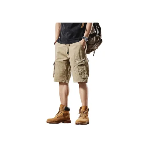 ZENGZHI Летние шорты карго свободный крой прямой крой унисекс несколько цветов