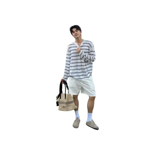 MORii Светло-синие унисекс T-рубашки