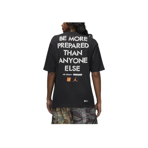 Jordan Brand×UNDEFEATED Черные Мужские T-рубашки