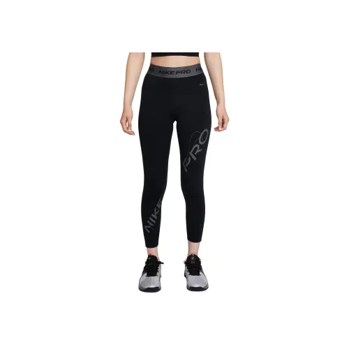 Nike Dri Fit Черные Женские Спортивные Брюки