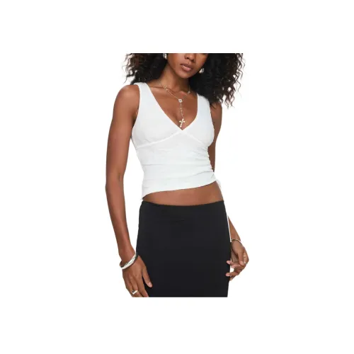 PRINCESS POLLY TRUTH Топ Майка Женская Белый White