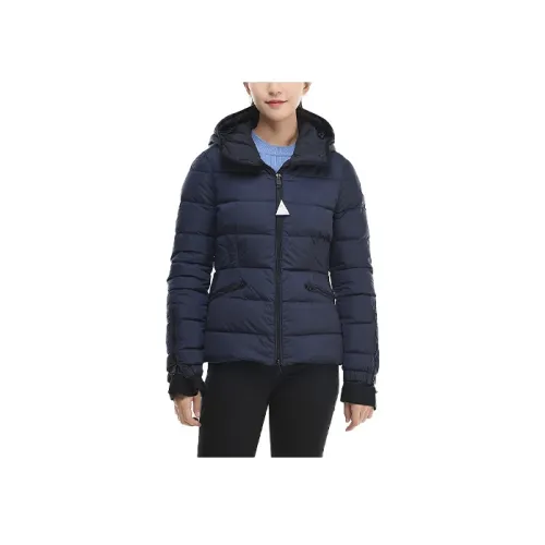 Moncler Темно-синие Женские Пуховики