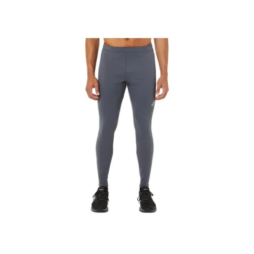 Asics THERMOPOLIS Зимний TIGHT Вязаные Тренировочные брюки Мужской Провайдер Серый