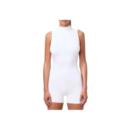 NAKED WARDROBE Без рукавов Sculpt Romper Комбинезон Женские