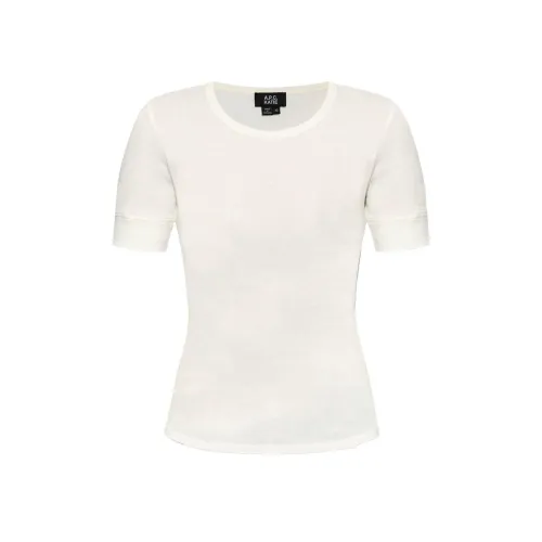 A.P.C x Katie Holmes FW24 T Рубашка Женская Белая