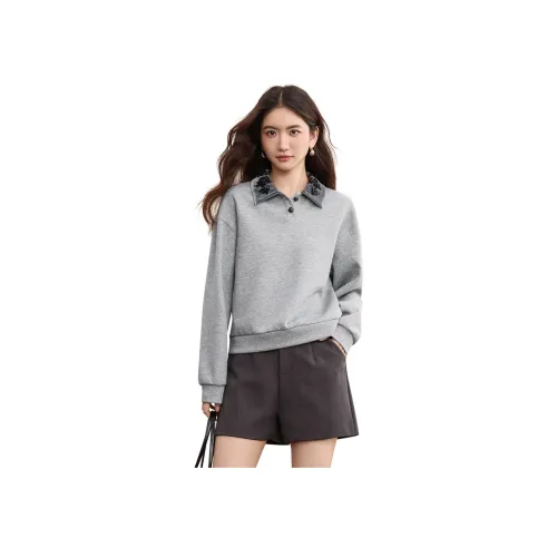 SENTUBILA Серый Женский Свитшот