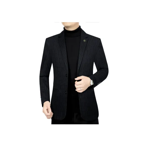 FIRS Черный Мужской Деловой Костюм