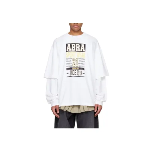 Abra Белый Мужской T-Рубашки
