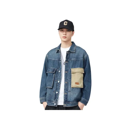 Dme Синий Унисекс Джинсовые Куртки