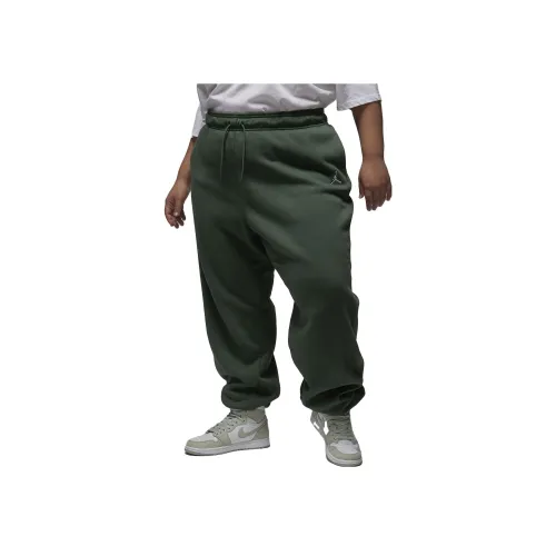 Jordan Brooklyn Fleece Brooklyn Fleece Вязаные Тренировочные Брюки Женские Зеленые