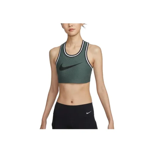 NIKE Dri Fit Винтажный зеленый Женская спортивная одежда для тренировок