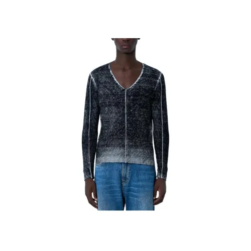 DIESEL Черный Мужской Трикотаж