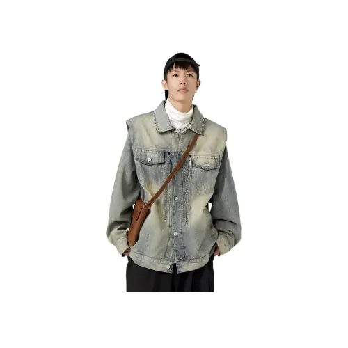 MORii Синий Унисекс Куртки