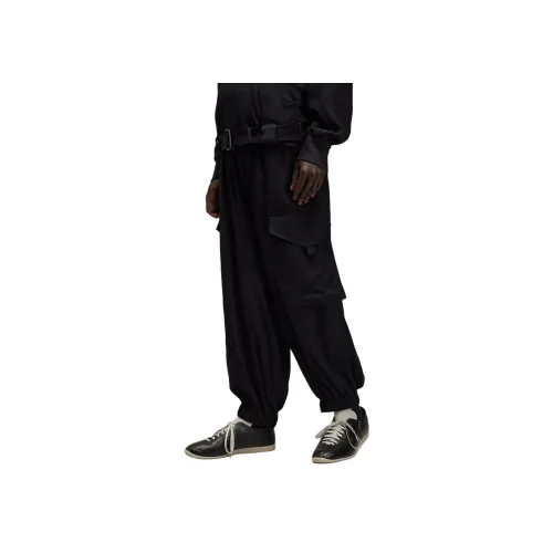 Y 3 Мужские Карго Брюки Черные