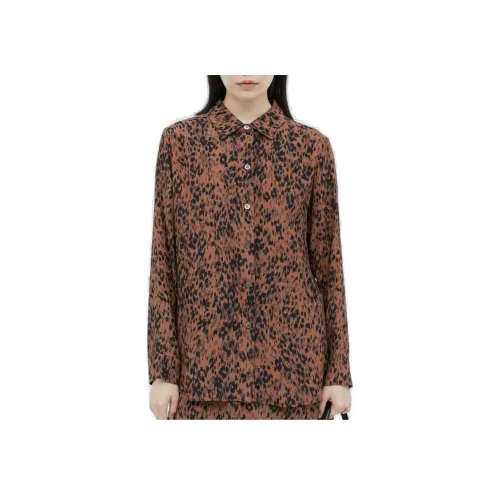 A.P.C Коричневые Женские Рубашки