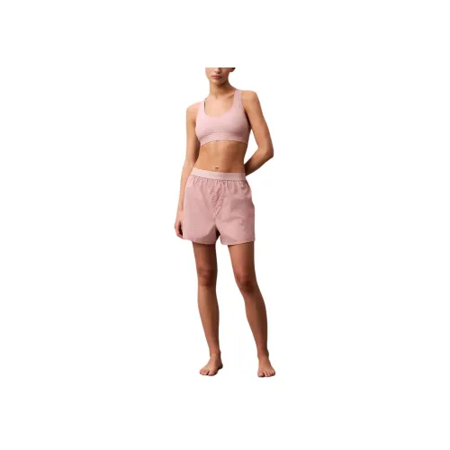 Calvin Klein Розовые Женские Повседневные Шорты