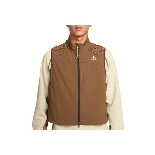 Nike ACG Лесной мшистый Wood Коричневый Барочный коричневый Абрикосово-чайный коричневый Гора Белый Унисекс Жилеты