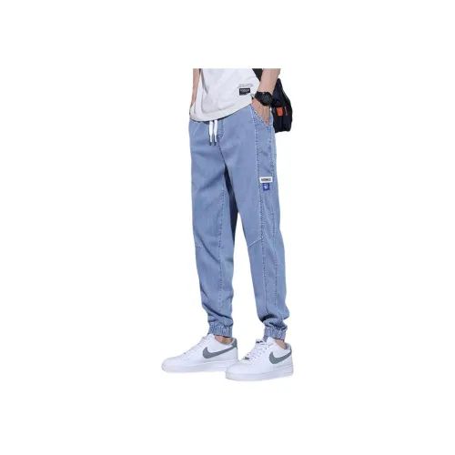 STRONG DREAM 102 Светло-синие мужские джинсы