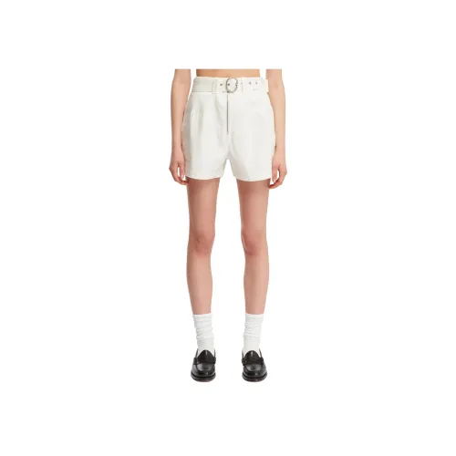 JIL SANDER Белые Женские Повседневные Шорты