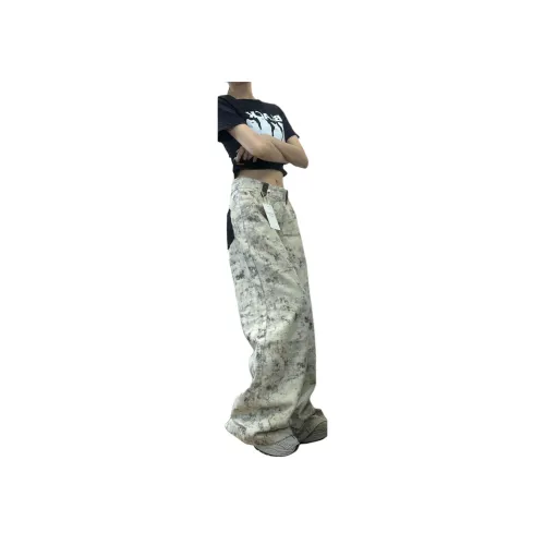 SINKACME Принт Tie Dye Унисекс Повседневные брюки