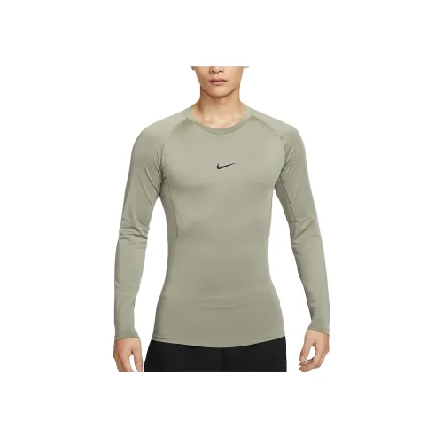 Nike Pro Светло-армейский зеленый/Черный Мужская Спортивная одежда