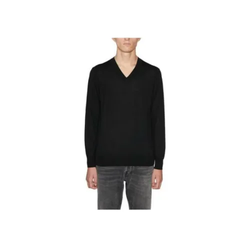 PAOLO PECORA MILANO Черные Мужские Свитера