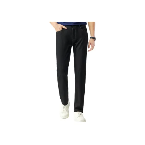 Red bean Черные Мужские Джинсы