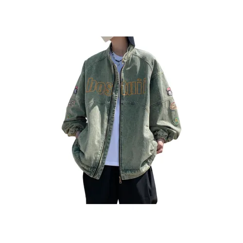 M MAICCO Denim Jacket Unisex Blue M MAICCO Деним Куртка Унисекс Синий