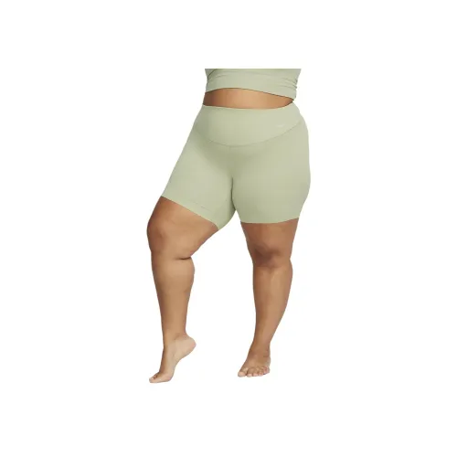 nike Zenvy Женские Мягкие Поддерживающие Высокие Шорты для Велосипеда Спортивные Шорты Женские Масляный Зеленый