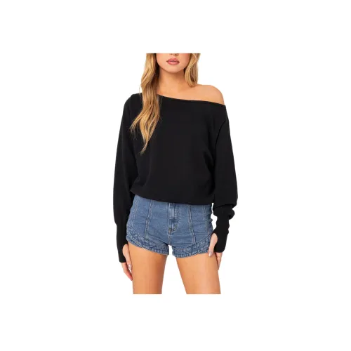 Edikted Off Плечо OVERSIZED Свитер Женский