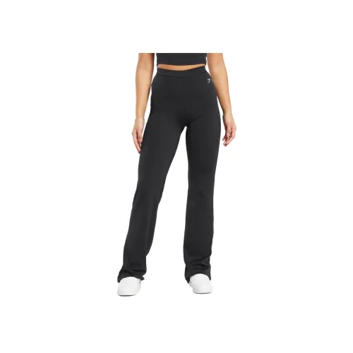 GYMSHARK Повседневные брюки Женские Черный