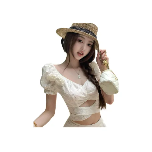 SISTER TITI Белые Женские Рубашки