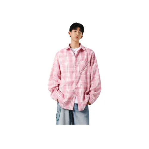 MISS FLY Розовый Унисекс Рубашки