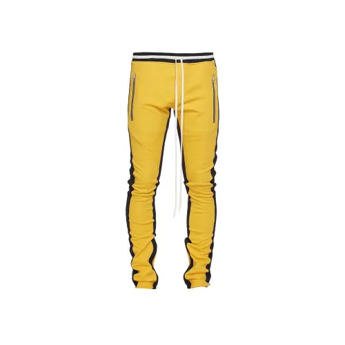 Fear of God Желтые Мужские Вязаные Спортивные Штаны