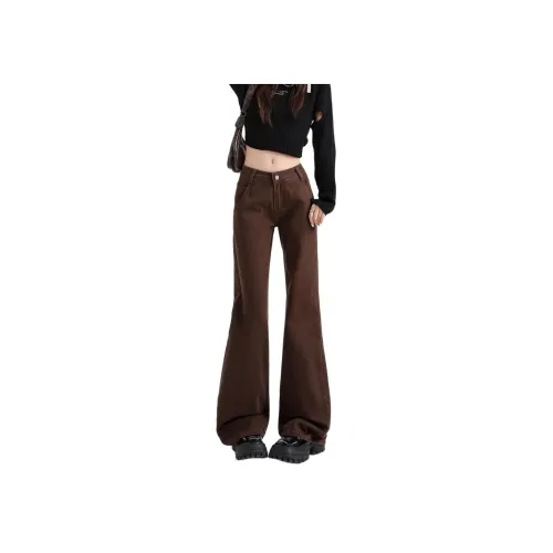 PLUSONEONE+ Кофе Женские Джинсы